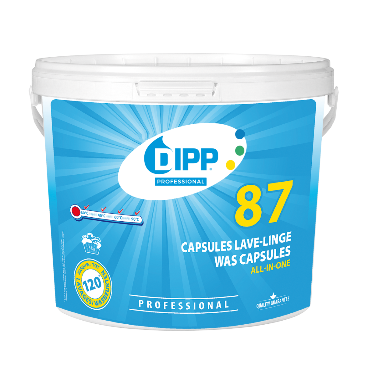 Dipp Professional 87 was capsules all-in-one (8702) - 120ST