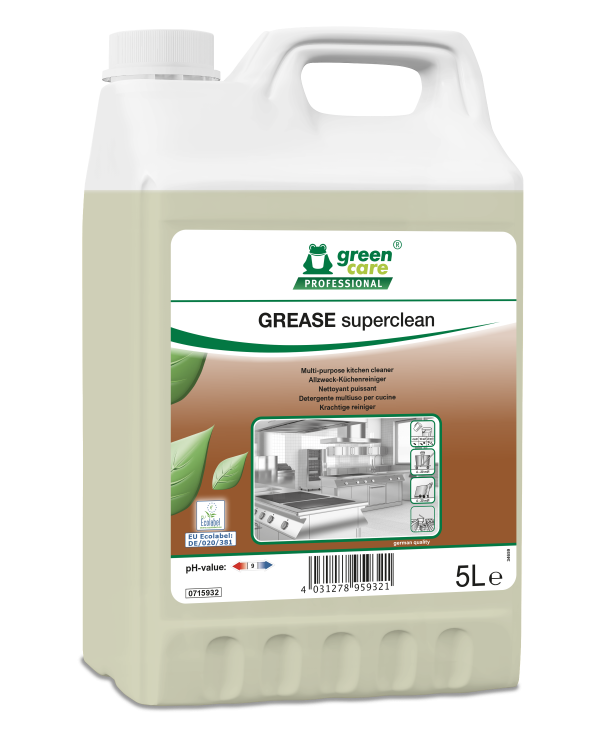 Grease Superclean universele keukenreiniger Green Care Professional (715932) - 5L