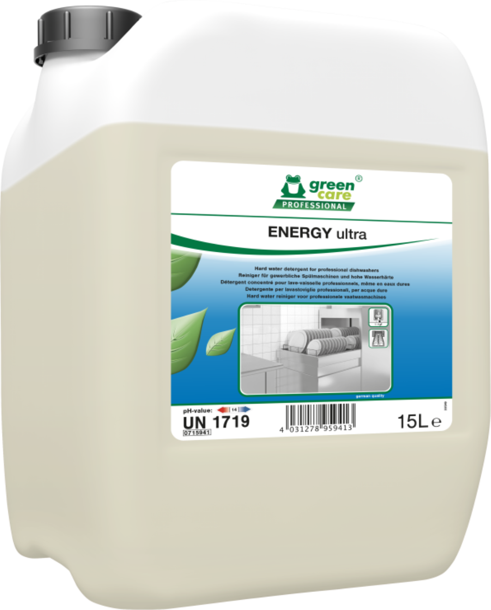 Energy Ultra vaatwasmiddel Green Care Professional (715941) - 15L