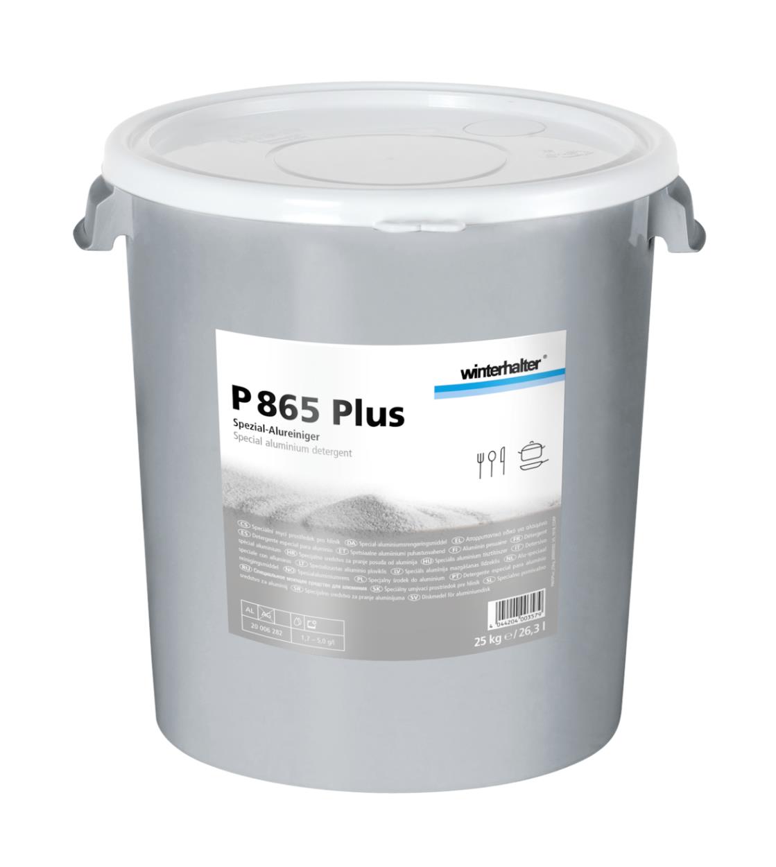 Winterhalter P 865 Plus Alu-speciaal reinigingsmiddel - 25KG