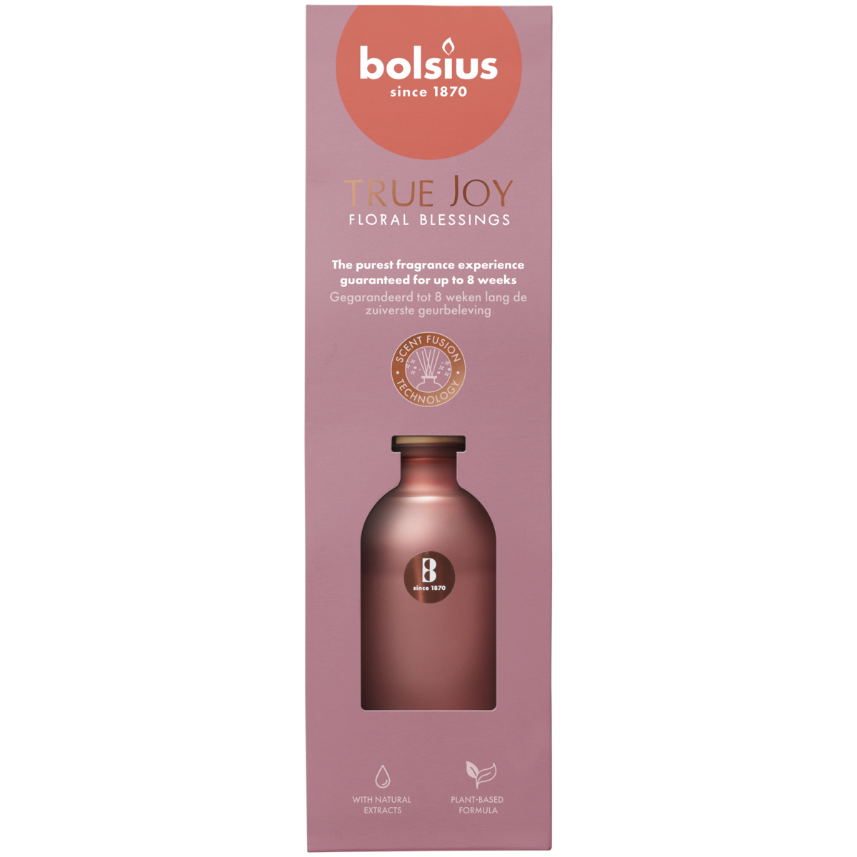 Geurstokjes 80ml True Joy Floral Blessings Bolsius - ST