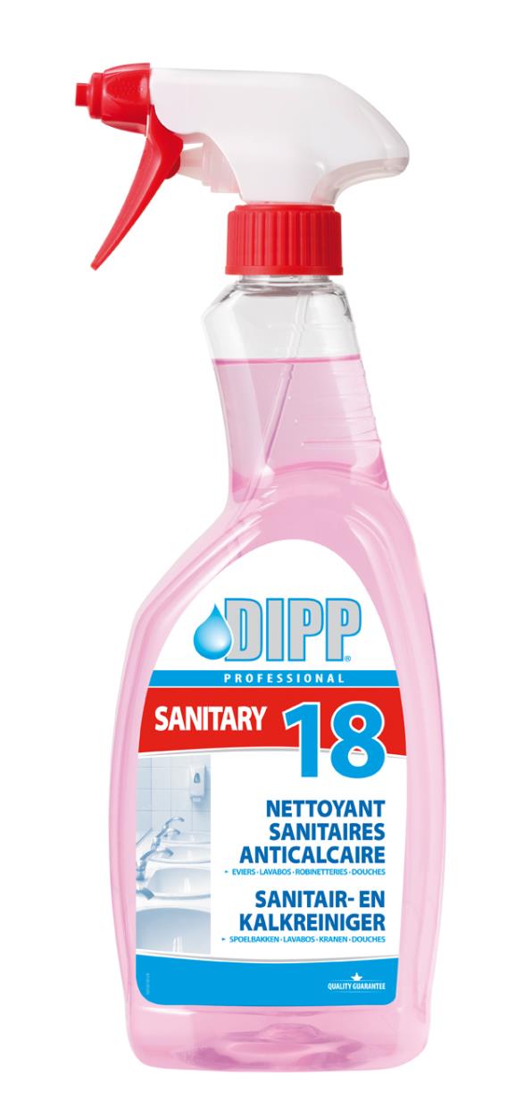 Dipp Professional 18 sanitair- en kalkreiniger (1897) - 750ML