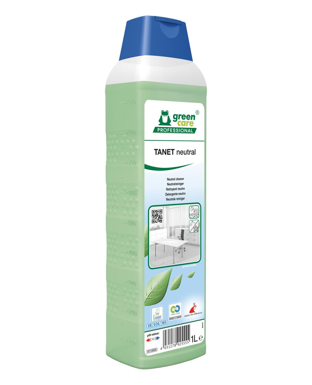 Tanet Neutral onderhoudsreiniger Green Care Professional (712555) - 1L