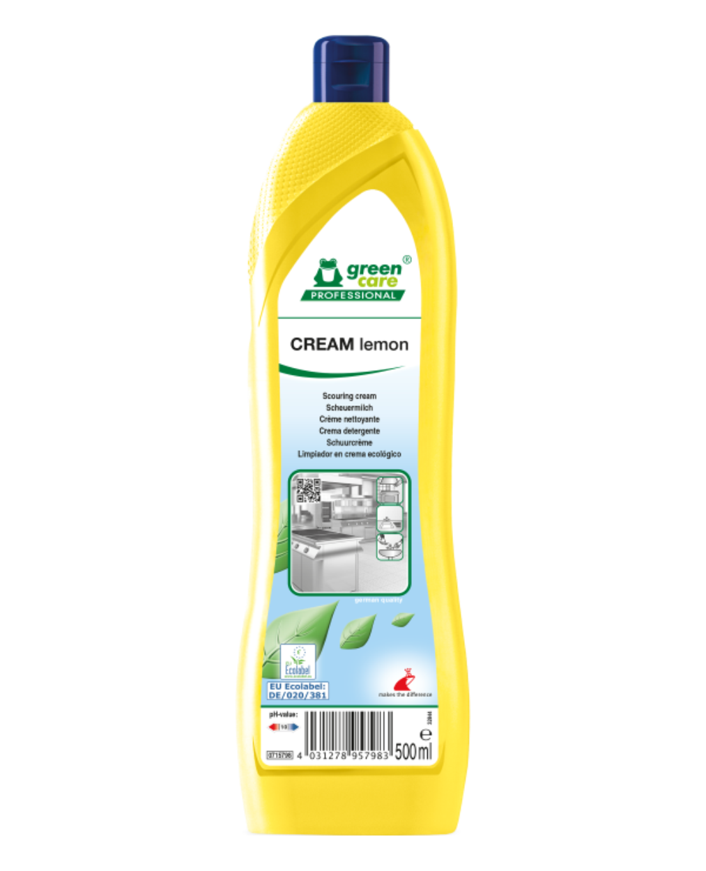 Cream Lemon schuurmiddel Green Care Professional (715798) - 500ML