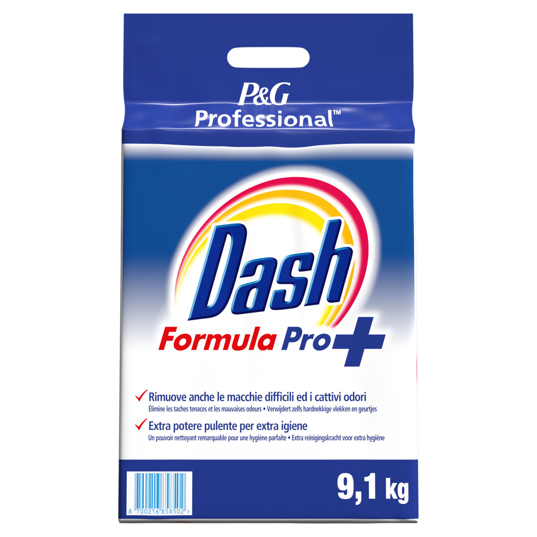 Dash Professional Formula Pro+ waspoeder - 9,1KG