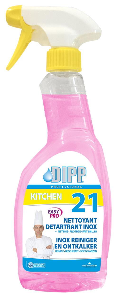 Dipp Professional 21 inox reiniger en ontkalker (2195) - 500ML