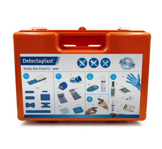 Medic Box Food XL EHBO koffer Detectaplast (9040) - ST