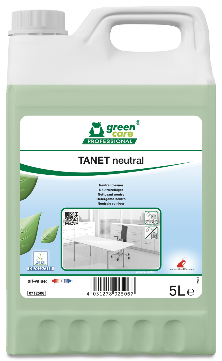 Tanet Neutral onderhoudsreiniger Green Care Professional (712506) - 5L