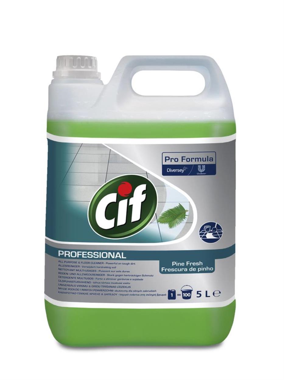 Cif Professional Pine Fresh allesreiniger Pro Formula Diversey (7517869) - 5L