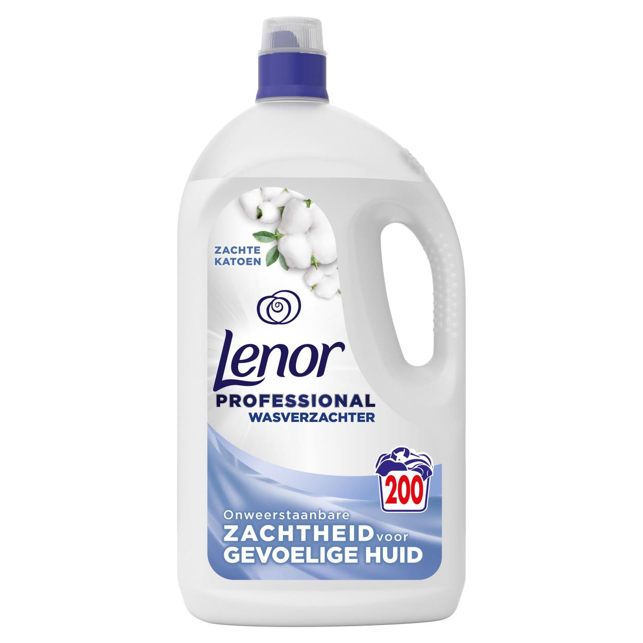 Lenor Professional Formula Zachte Katoen wasverzachter - 4L